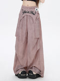 California Summer American Desert Hot Girl Layered Two-Piece High-Waist Work Casual Pants Set