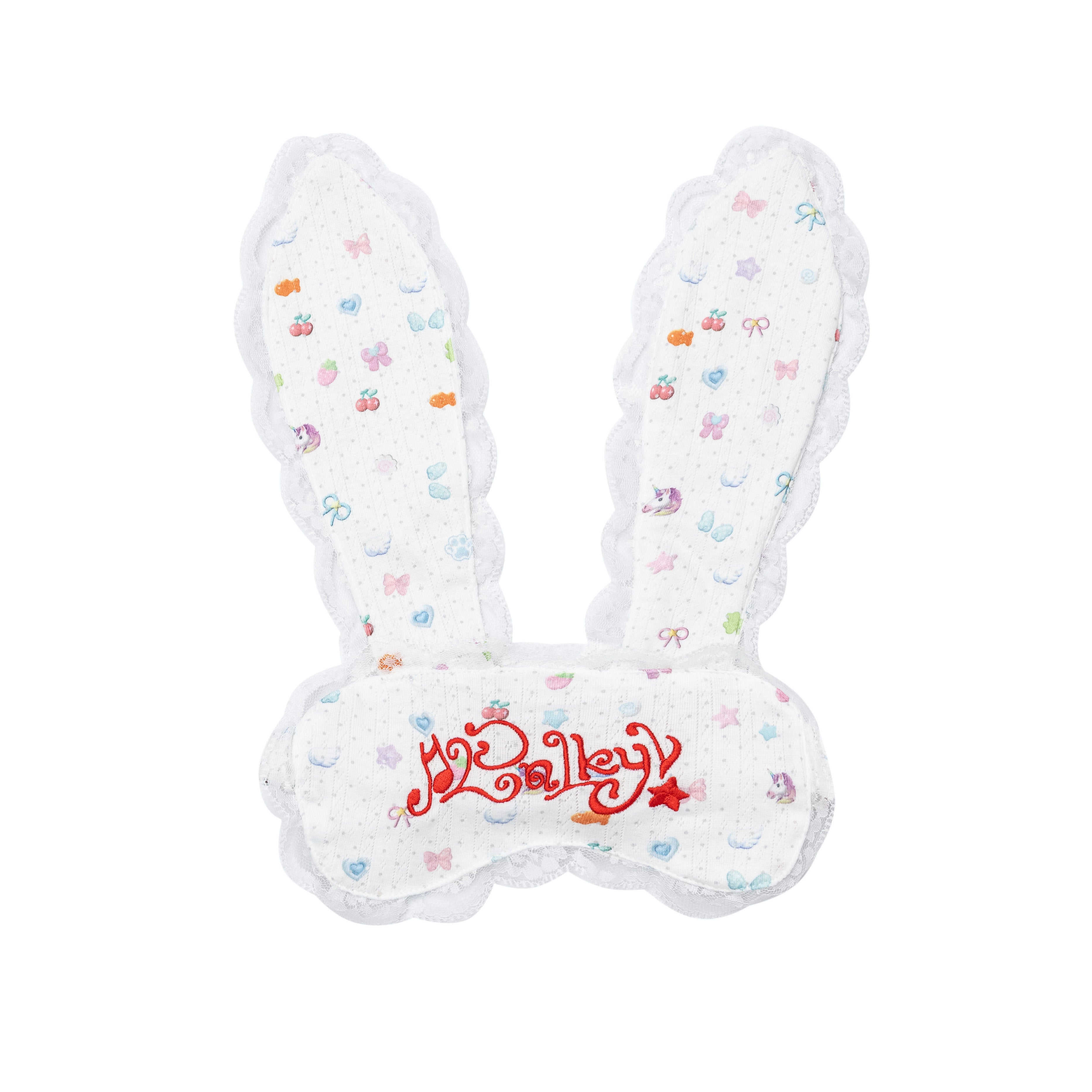 CrazyGirl Sweet Dreamy Colorful Bunny Print Soft Oversized Lounge Pajama Set – Spring & Fall Long Sleeve