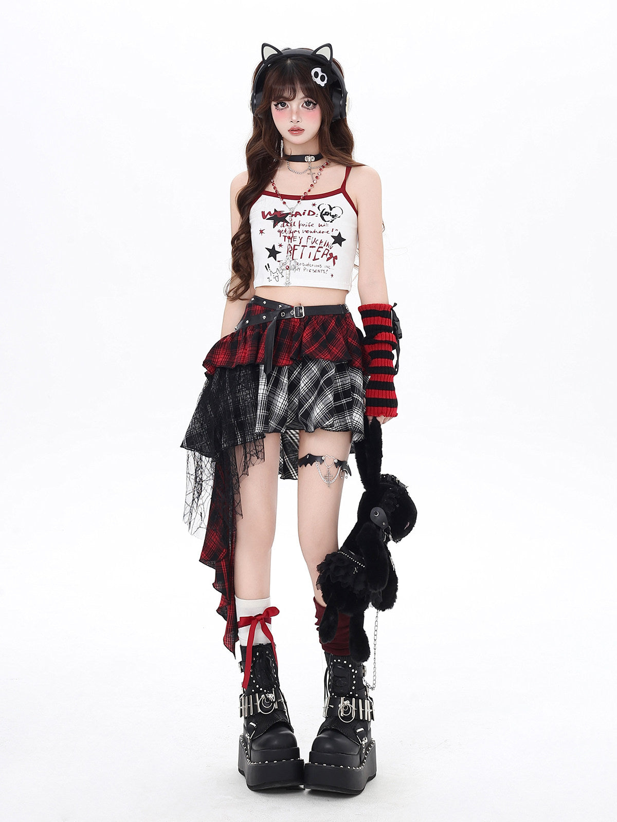 Graffiti Album Original Versatile Outerwear Camisole Top – Summer 2-Piece & 3-Piece Set