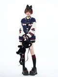 CrazyGirl American Street Original Vintage Baseball Jacket – Fall Winter Academy High Street Oversized Versatile Jacket