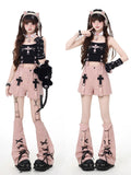 Sweet Cool Detachable Leg Cover Shorts – Original Niche Design for Spring & Summer