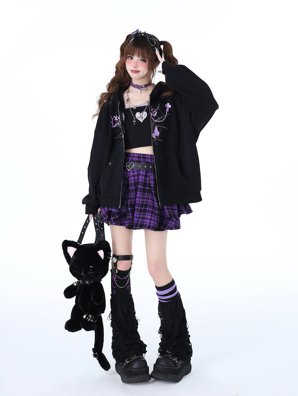 Broken Butterfly Original Sweet Subpunk Niche Oversized Versatile Hoodie Jacket – Early Spring