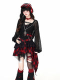 Lost Island Light Asian Gothic Niche Cover-Up Dress – Original Design for Women's Summer